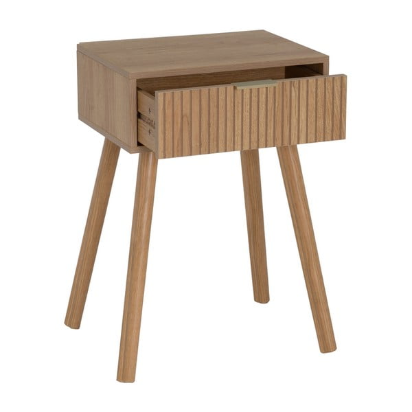 Natúr színű éjjeliszekrény – Casa Selección-image-1