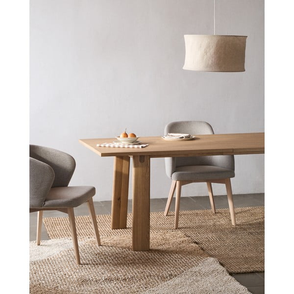 Bézs-krémszínű juta szőnyeg 160x230 cm Maelan – Kave Home-image-1