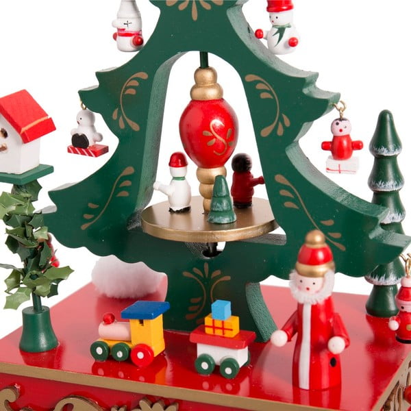 Fa zenélő figura (magasság 24 cm) Christmas Tree – Casa Selección-image-1