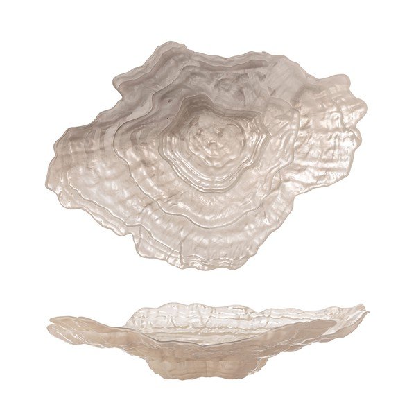 Üveg dekoratív tál 29x38 cm Aiku – Bloomingville