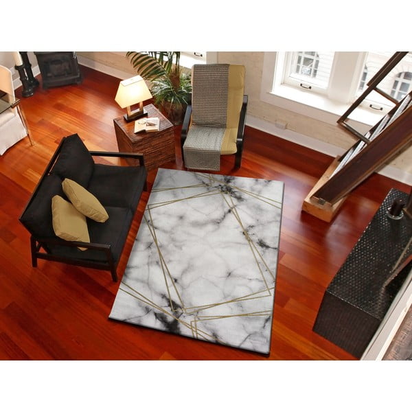 Artist Marble szürke-fehér szőnyeg, 160 x 230 cm - Universal-image-1
