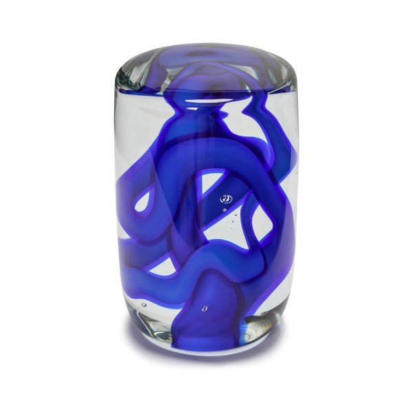 Üveg papírnehezék (magasság 14 cm) Stream – Hübsch-image-4