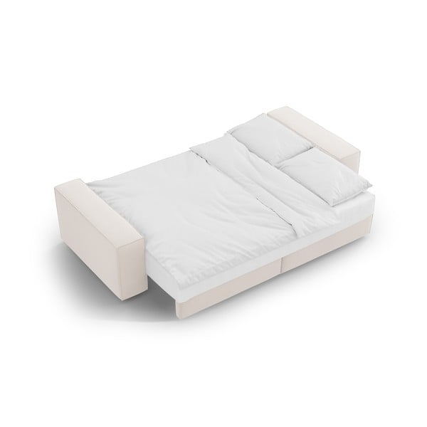 Bézs kinyitható kanapé 247 cm Jodie – Micadoni Home-image-4