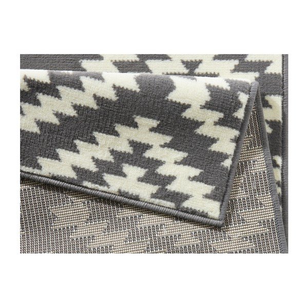 Basic Nordic szürke-fehér futószőnyeg, 80 x 350 cm - Hanse Home-image-3