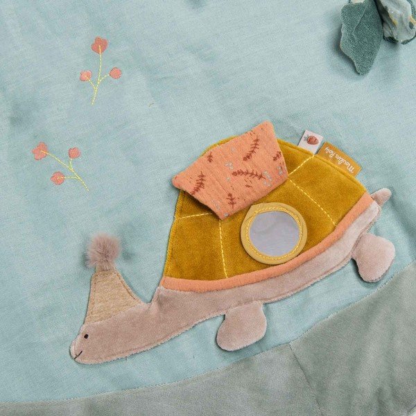 Világoszöld játszószőnyeg Trois Petits Lapins – Moulin Roty-image-3