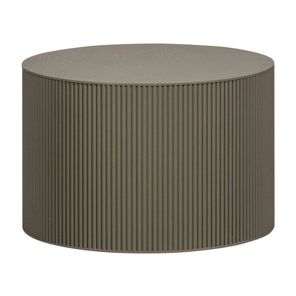 Khaki kerek dohányzóasztal ø 60 cm Sanne – WOOOD