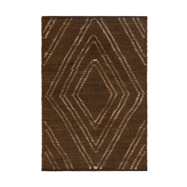 Trey barna jutaszőnyeg, 160 x 230 cm - Flair Rugs