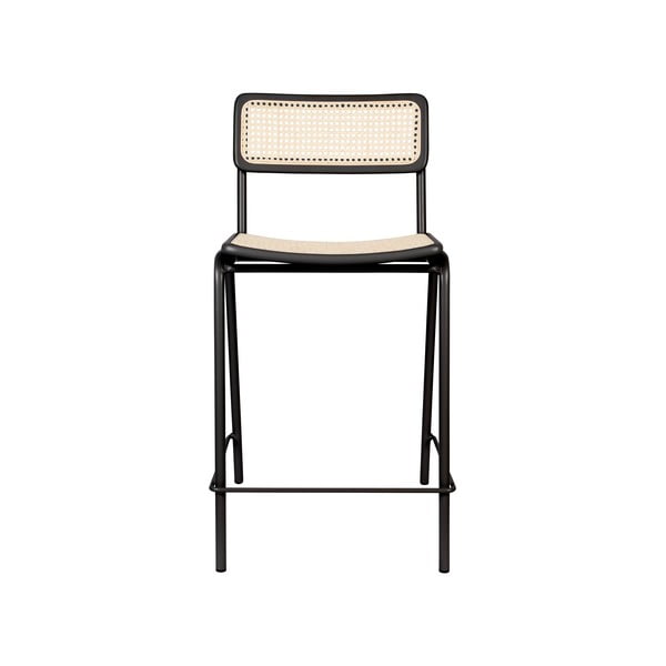 Fekete-natúr színű bárszék szett 2 db-os 93,5 cm Jort – Zuiver-image-2