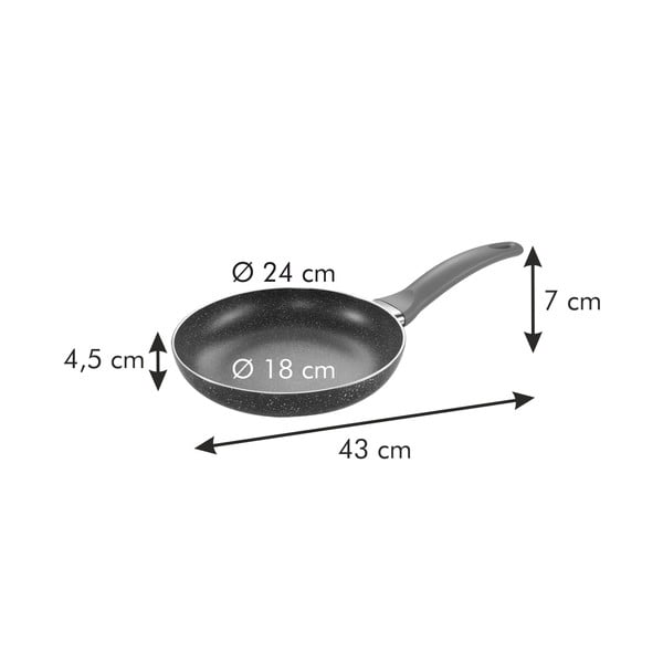 Serpenyő ø 24 cm Manico Rosso – Tescoma-image-4