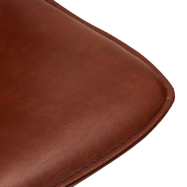 Világosbarna bőrutánzat bárszék szett 2 db-os (ülésmagasság 70 cm) Isabel – Furnhouse-image-1