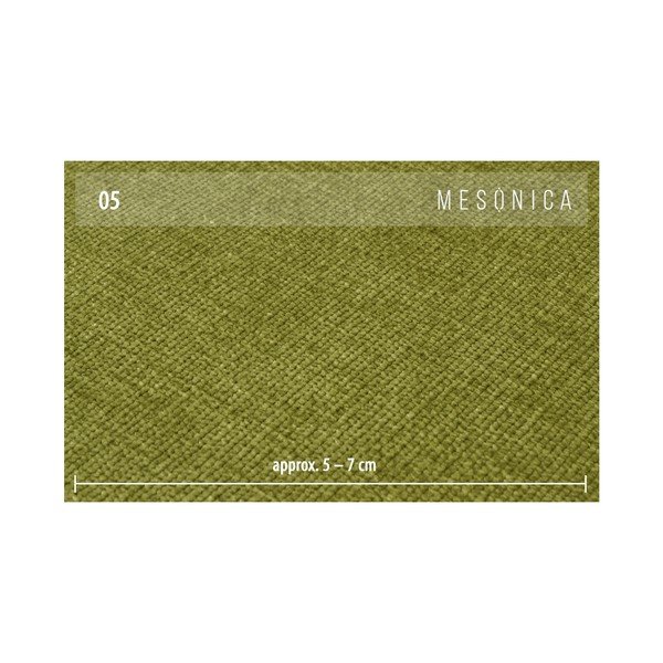 Munro olivazöld kinyitható kanapé fekvőfotellel, hosszúság 308 cm - MESONICA-image-4