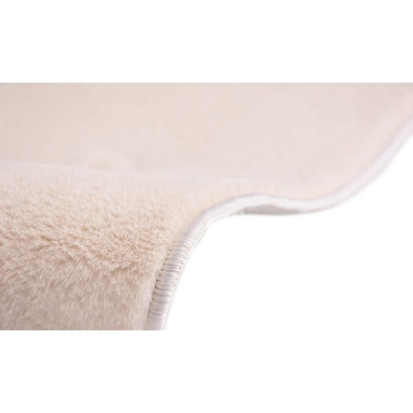 Krémszínű pamut lépcsőszőnyeg szett 16 db-os 25x65 cm Ekru – Vitaus-image-1