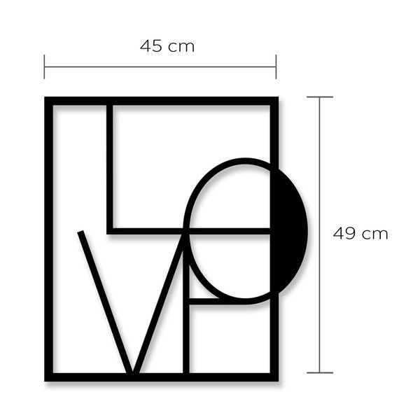 Love fém fali dekoráció-image-2