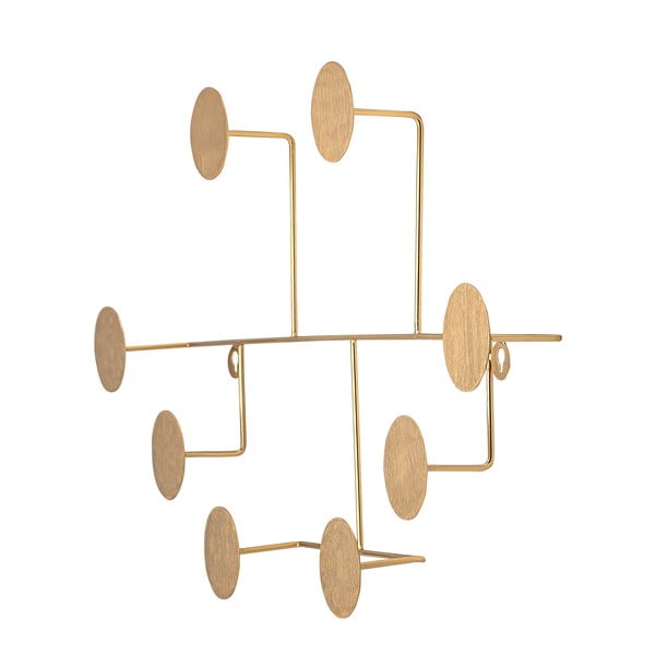 Aranyszínű fém fali fogas Fia - Bloomingville-image-3