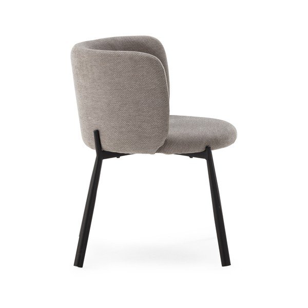 Szürke kárpitozott étkezőfotel szett 2 db-os Ginny – MOME-image-3