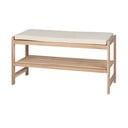 Natúr színű akácfa ülőkés cipőtartó Acina – Wenko