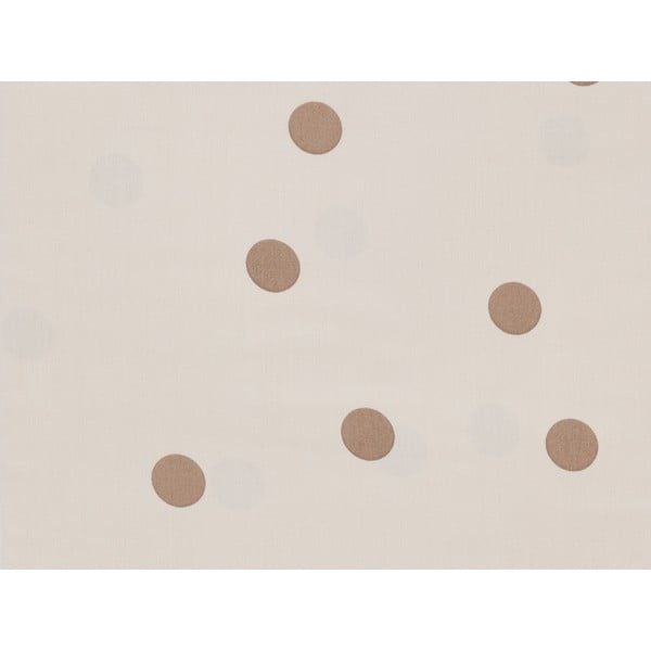 Barna egyszemélyes pamut-szatén ágyneműhuzat 140x200 cm Solaris – Södahl-image-1