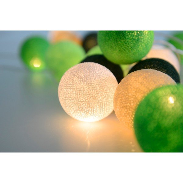 Wasabi fényfüzér, 20 db gömbbel - Irislights-image-2