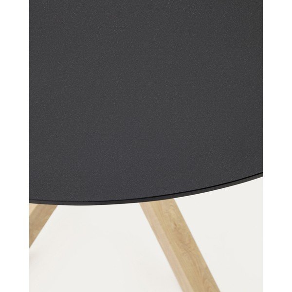 Kerek étkezőasztal üveg asztallappal ø 150 cm Argo – Kave Home-image-3