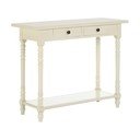 Elefántcsont színű borovi fenyő konzolasztal 35x96 cm Heritage – Premier Housewares