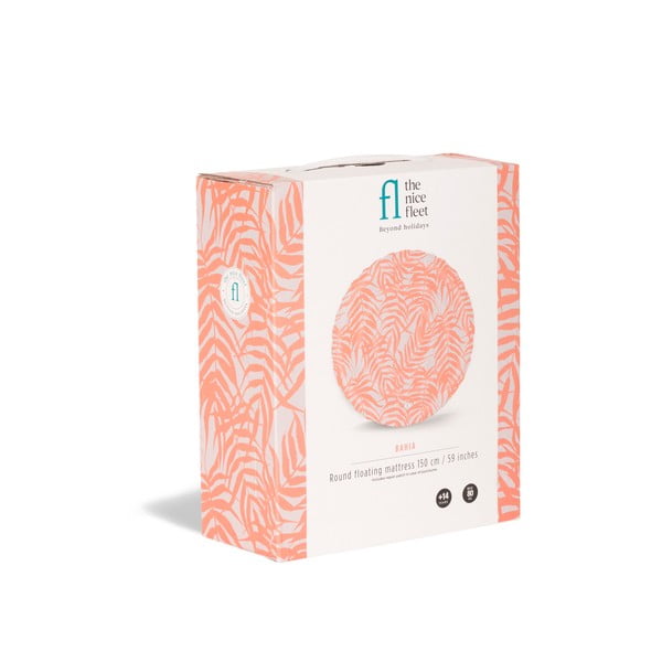 Bahia narancssárga felfújható strandmatrac - The Nice Fleet-image-2