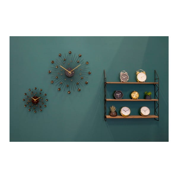 Sunburst fekete falióra - Karlsson-image-2