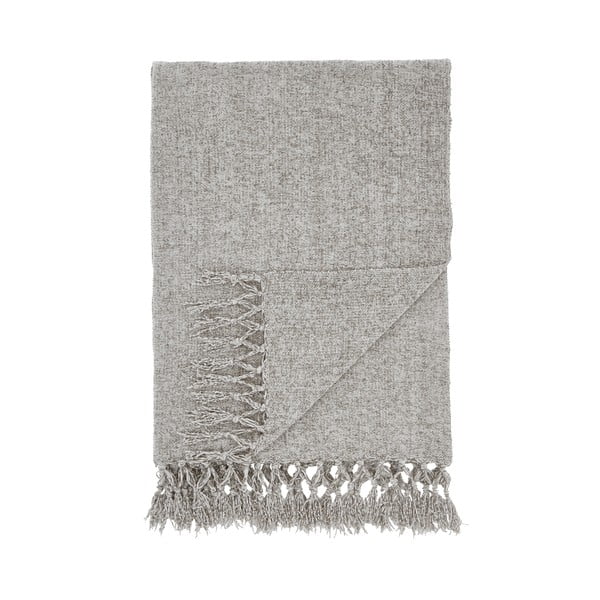 Szürke zsenília takaró 130x170 cm Wilson – Catherine Lansfield