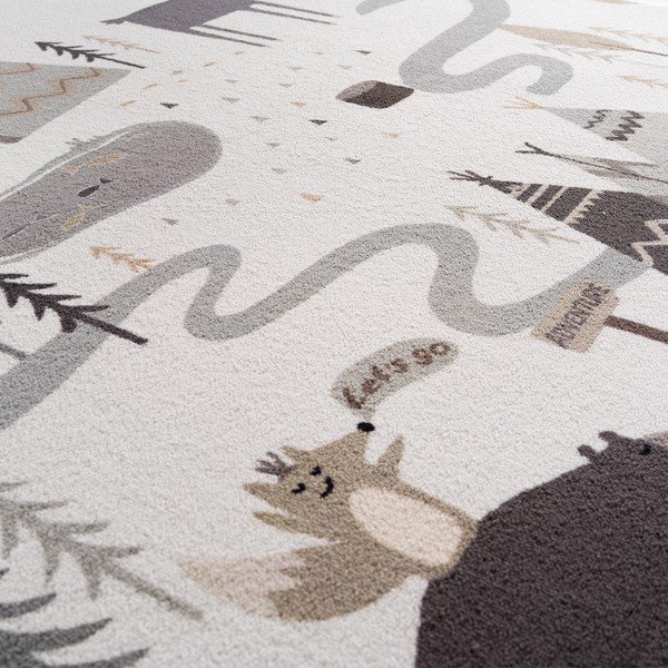 Krémszínű mosható gyerek szőnyeg 160x230 cm Coco 1135 – Ayyildiz Carpets-image-2