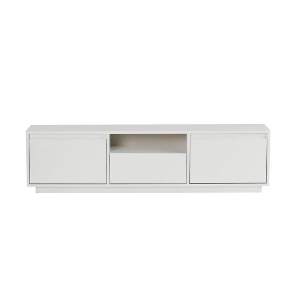 Fehér TV-állvány 160x42x30 cm Sentinel – Kalune Design-image-3