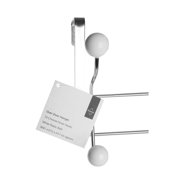 Ezüstszínű fém ajtófogas 40,5 cm Jaxen – Premier Housewares-image-2