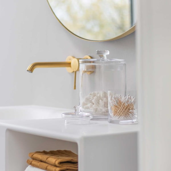 Okkersárga pamut törölköző szett 2 db-os 35x55 cm Geo – Mette Ditmer Denmark-image-2