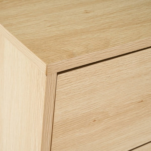 Natúr színű magas komód nyírfa dekorral 60x97,5 cm – Casa Selección-image-4