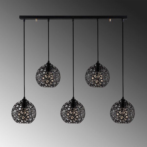 Fekete függőlámpa ø 17 cm Fellini – Opviq lights-image-1