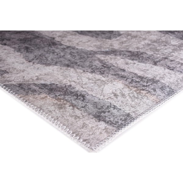 Szürke mosható futószőnyeg 80x200 cm City Clouds – Vitaus-image-2