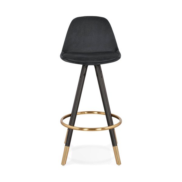Carry Mini fekete bárszék, ülésmagasság 65 cm - Kokoon-image-1