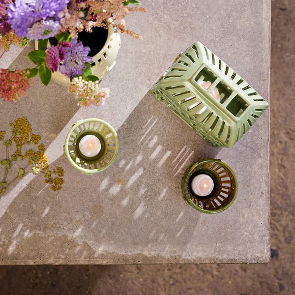 Kerámia gyertyatartó Orangery – Kähler Design-image-2