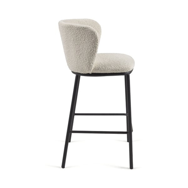 Fehér bárszék (ülésmagasság 65 cm) Ciselia – Kave Home-image-3