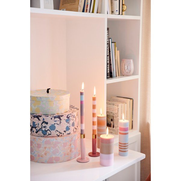 Kék-szürke gyertya, égési idő 8 óra - Bahne & CO-image-1