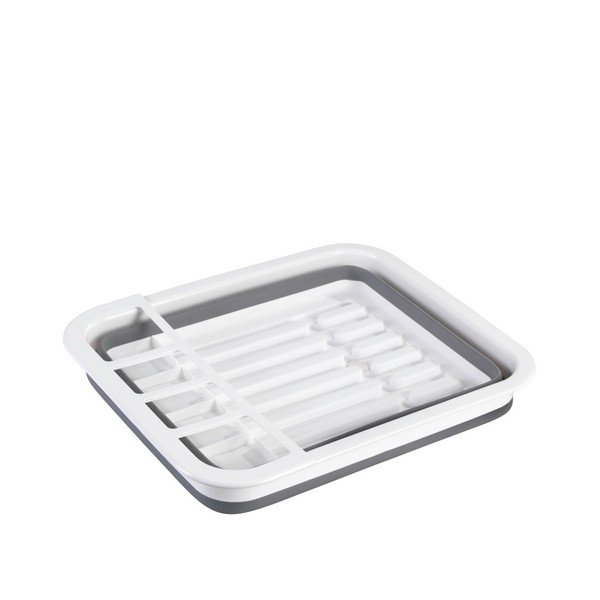 Rack fehér-szürke összecsukható edényszárító - Wenko-image-1