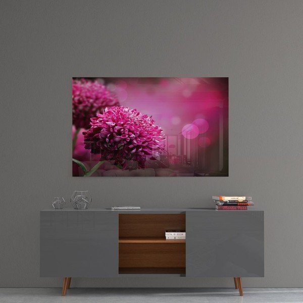 Flower II. üvegezett kép - Insigne-image-1