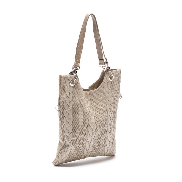 877 bézs bőr kézitáska - Mangotti-image-2