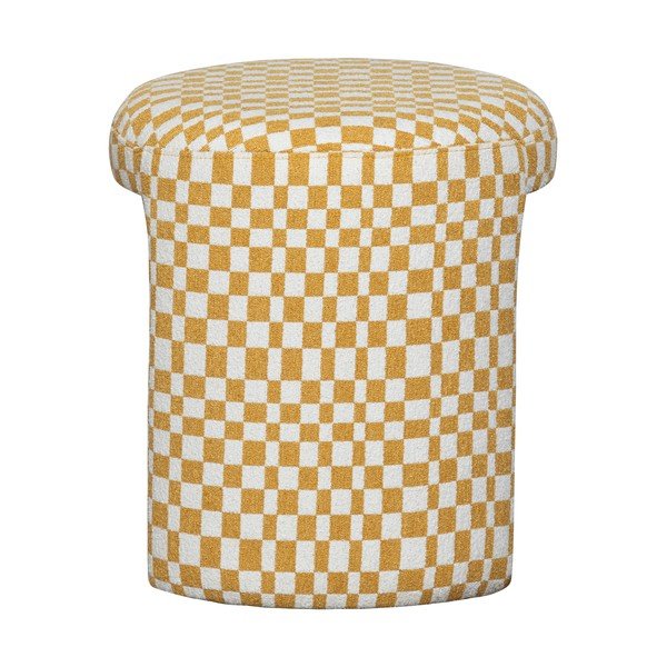 Sárga kárpitozott ülőke Charlie – WOOOD-image-2