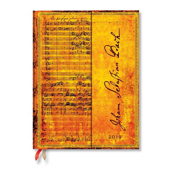 Bach 2019-es határidőnapló, 18 x 23 cm - Paperblanks