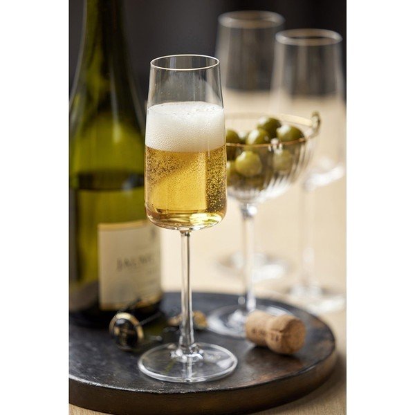 Pezsgős pohár szett 4 db-os 300 ml Zero – Lyngby Glas-image-1