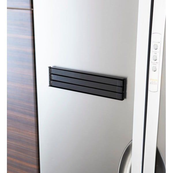 Tower fekete mágneses kinyitható törölközőtartó - YAMAZAKI-image-2