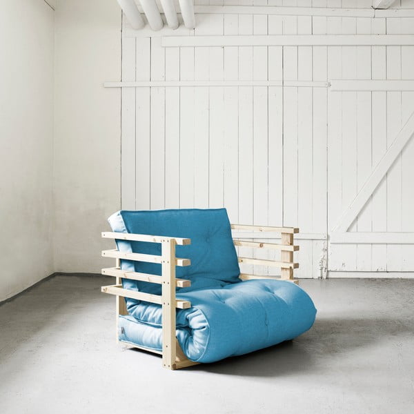 Funk Natural/Horizon Blue széthúzható fotel - Karup