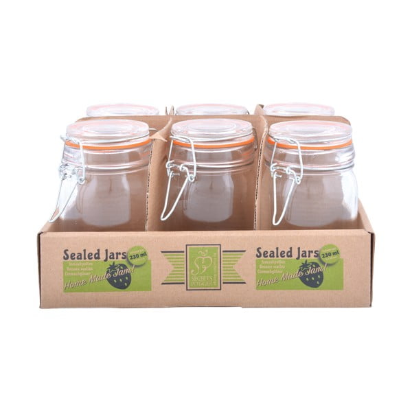 Befőttesüveg készlet 6 db-os 230 ml – Esschert Design-image-4