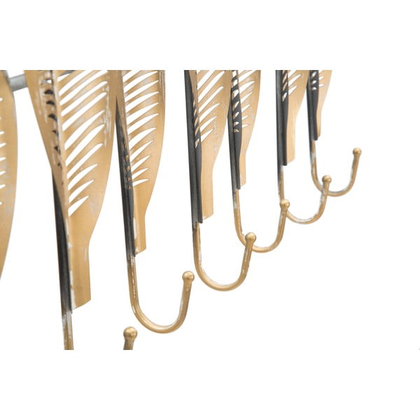 Aranyszínű fém fali fogas Long Leaf – Mauro Ferretti-image-2
