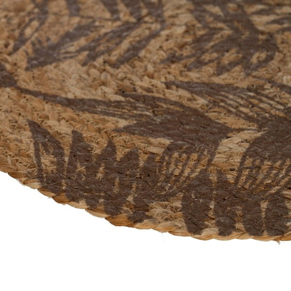 Juta tányéralátét ø 38 cm Leafy – Ixia-image-2