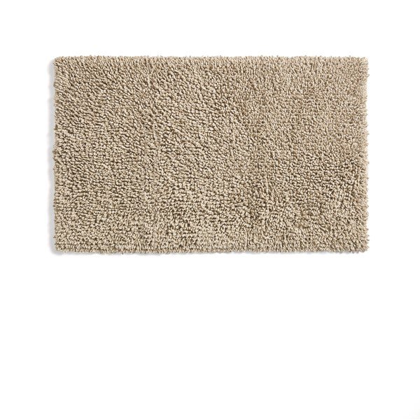 Bézs textil fürdőszobai kilépő 50x70 cm Aroia – Kave Home